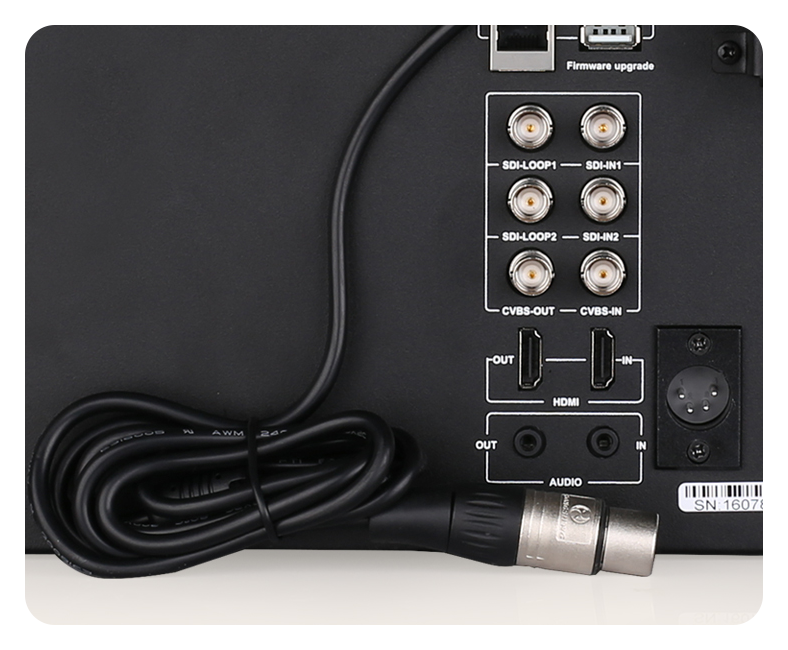 SWIT M-1093F Dual 9-inch FHD Waveform Rack LCD Monitor